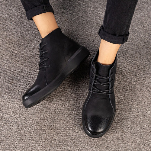 CityClassic BT1 Lace-Up Boot — Onyx Black (Unisex)