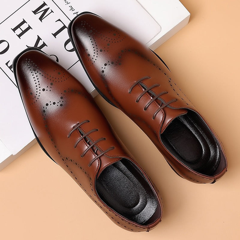 CityClassic OX6 Brogue Oxford — Walnut Brown men (9922)