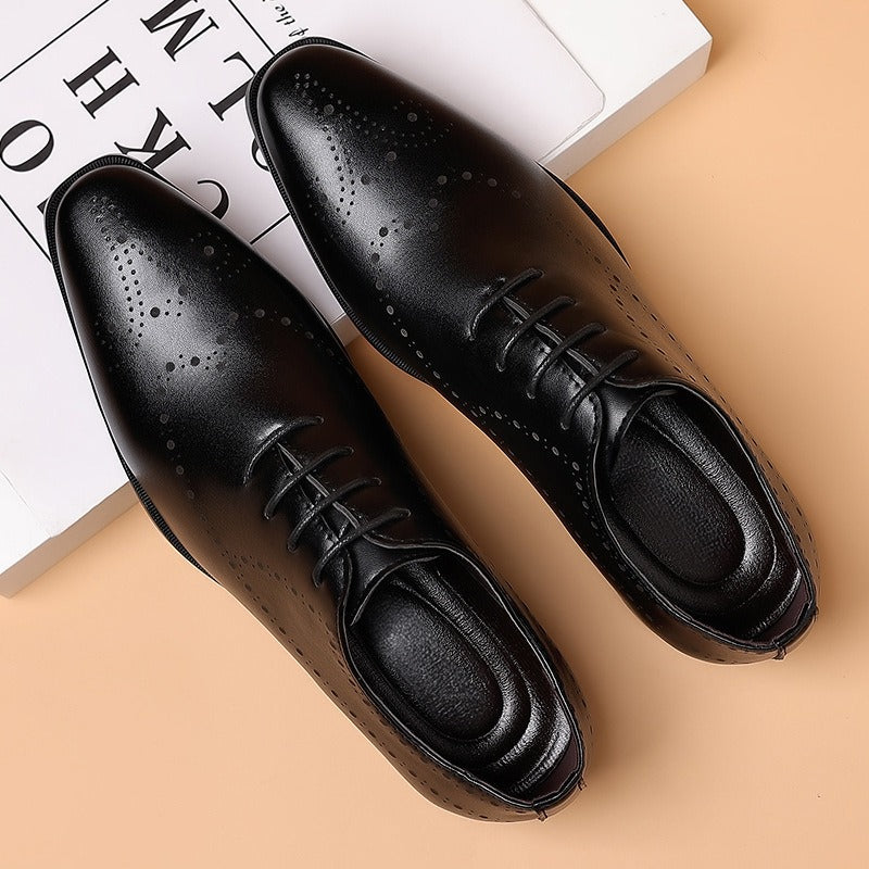 CityClassic OX6 Brogue Oxford — Onyx Black (Unisex)
