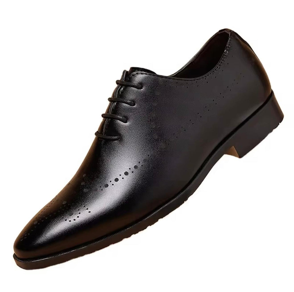 CityClassic OX6 Brogue Oxford — Onyx Black (Unisex)