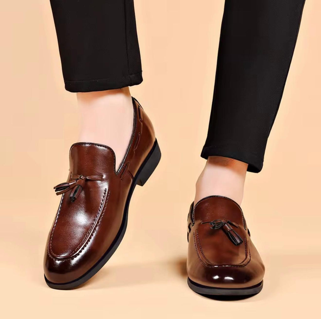 CityClassic LF2 Tassel Loafer — Chestnut Brown (Unisex)